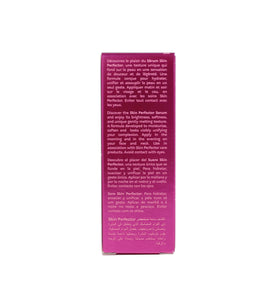 Fair & White So White serum packaging back with ingredients and directions