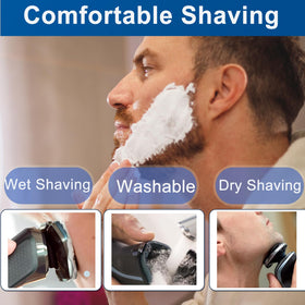 Cartridge aligns securely with the existing shaver base for a clean fit.