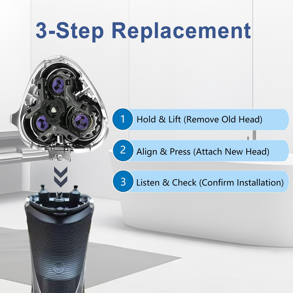 FairBee HQ8 easy-click installation saves time during maintenance.