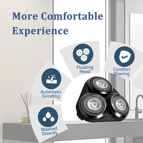 Fairbee SH50 complete stainless steel head delivers durable, long-lasting performance.