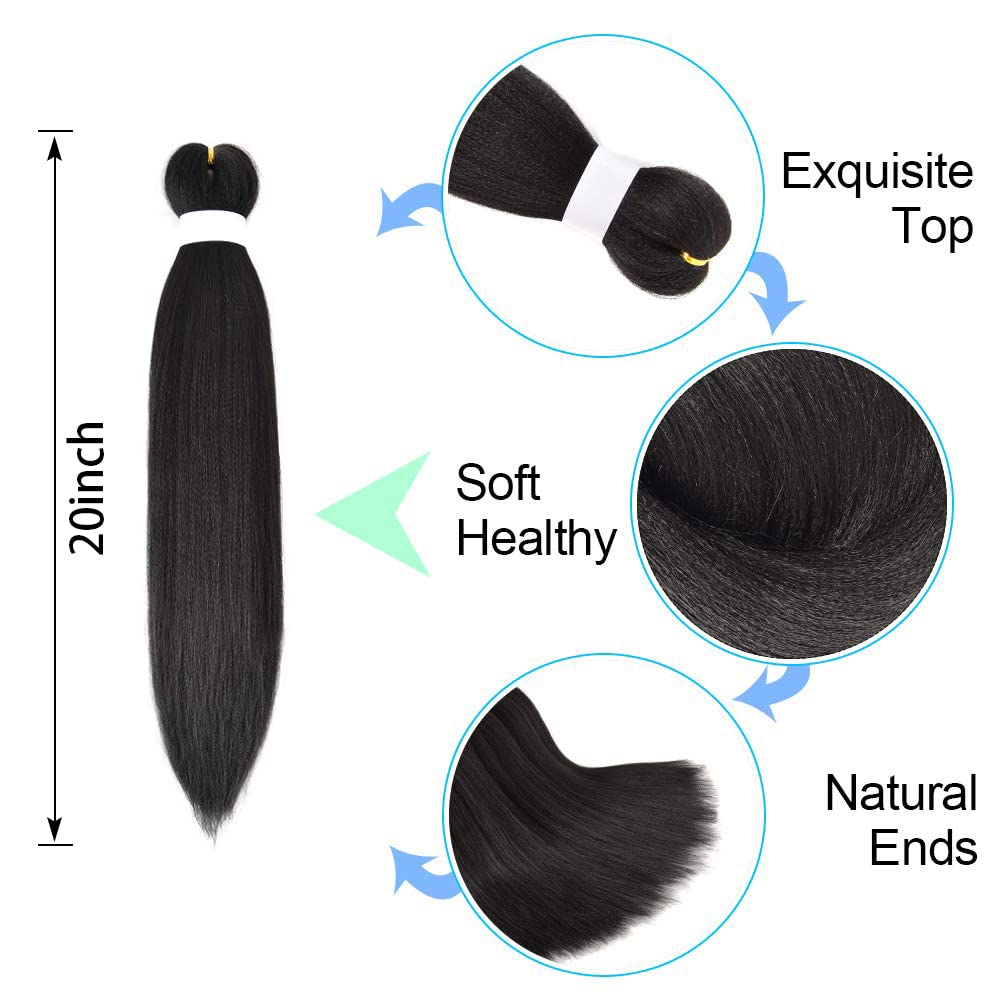 Fairise 80g per pack braiding hair for fuller volume and length.