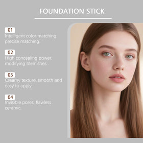 FairMost soft-bristle brush blends for a seamless, airbrushed look.