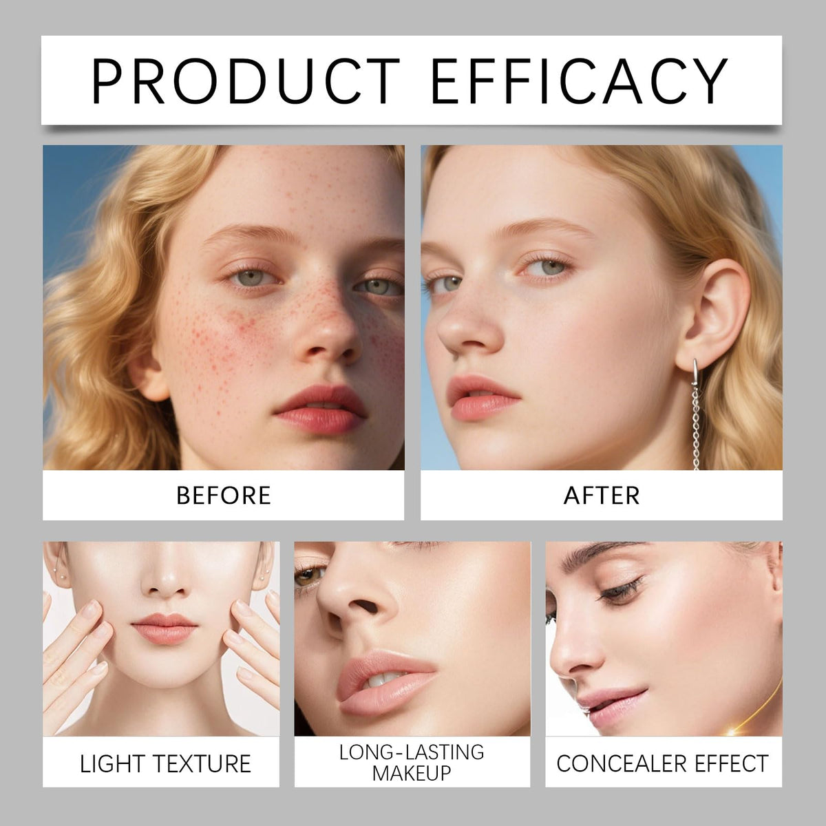 FairMost travel-friendly foundation stick compact for on-the-go touch-ups.