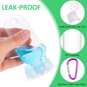 FairySandy bottle with keychain attachment, easy to carry on bags