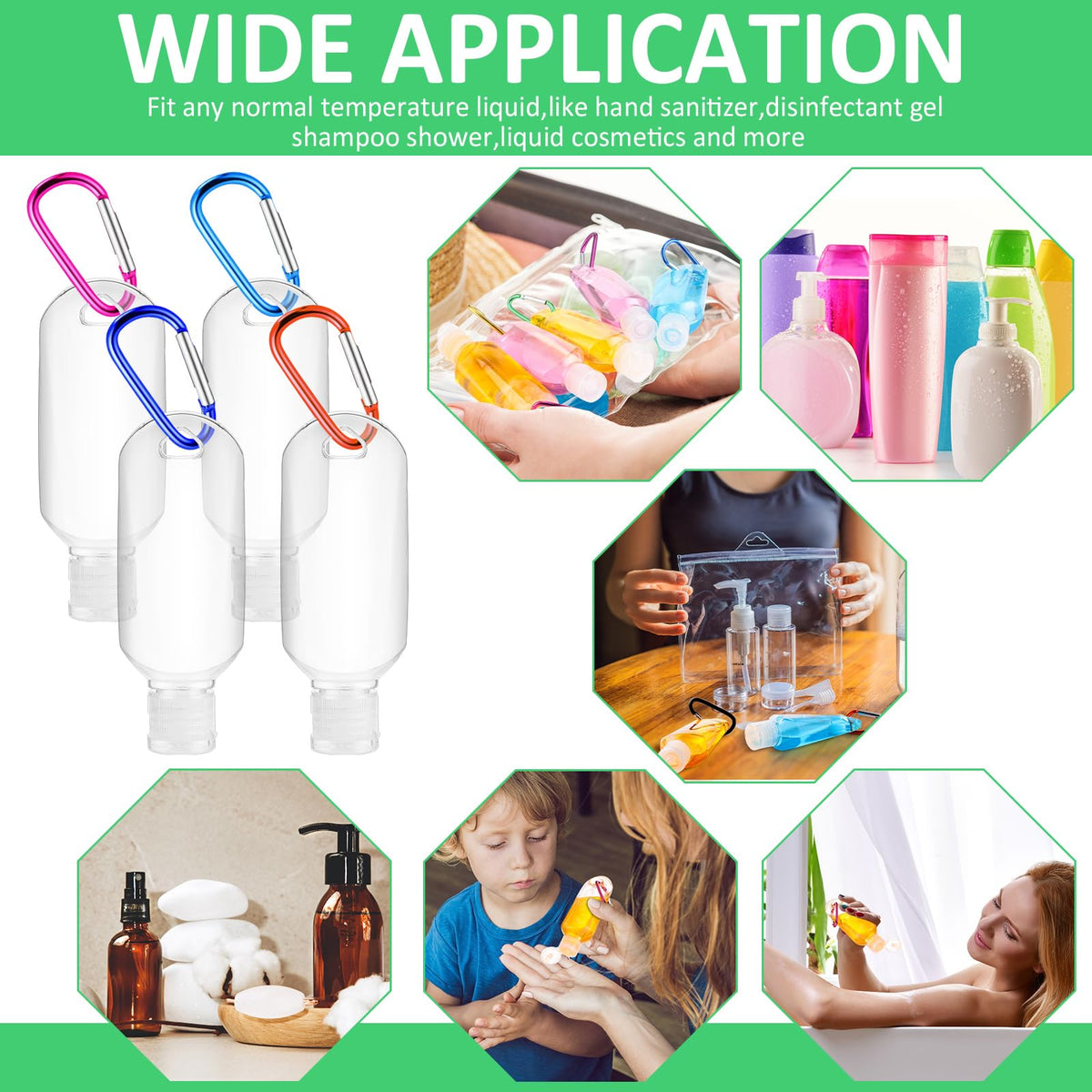 FairySandy portable bottle in use, refill ready on the go