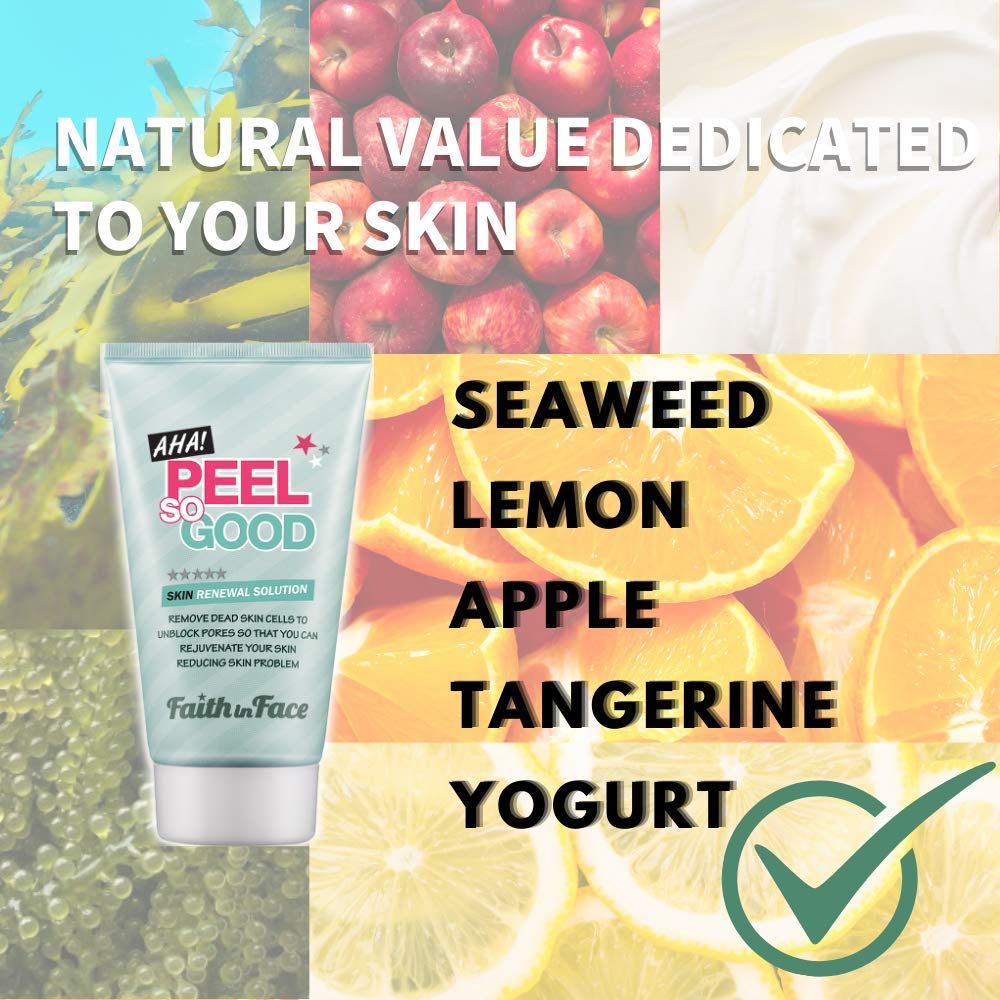 Faith in Face AHA Peel swatch on arm hints at fresh glow after use