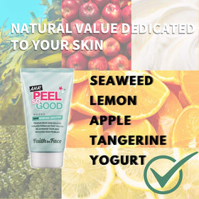 Faith in Face AHA Peel swatch on arm hints at fresh glow after use