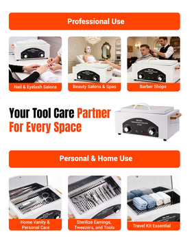 FAITIO cool-touch handle design enhances safe tool removal after cleaning