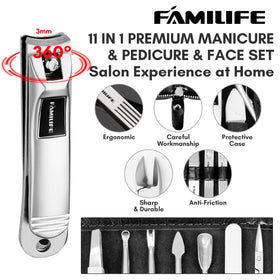 FAMILIFE cuticle nipper for clean, neat edges.
