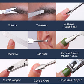 FAMILIFE eyebrow tweezers for precise grooming.