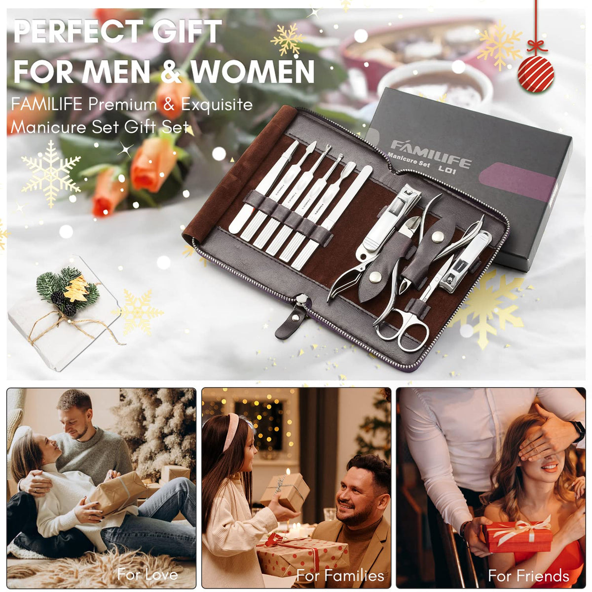 FAMILIFE ingrown toenail clipper for controlled relief.