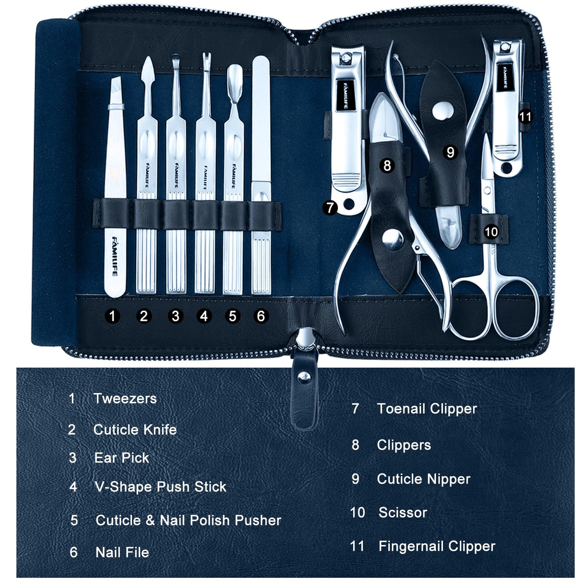 FAMILIFE ingrown toenail clipper for tough nails.