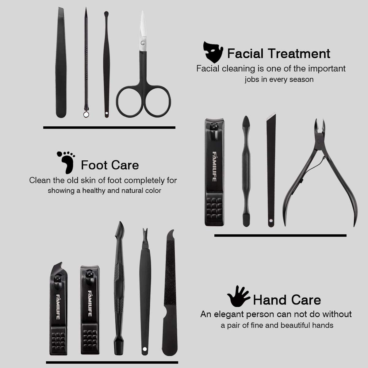 FAMILIFE ear pick for gentle cleansing and detail work.