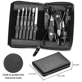 FAMILIFE precision cuticle and nail tools for accurate grooming.