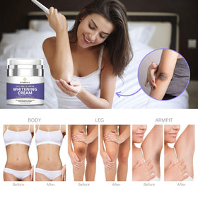 FAMIROSA dark spot cream for bikini line smoothing and care.