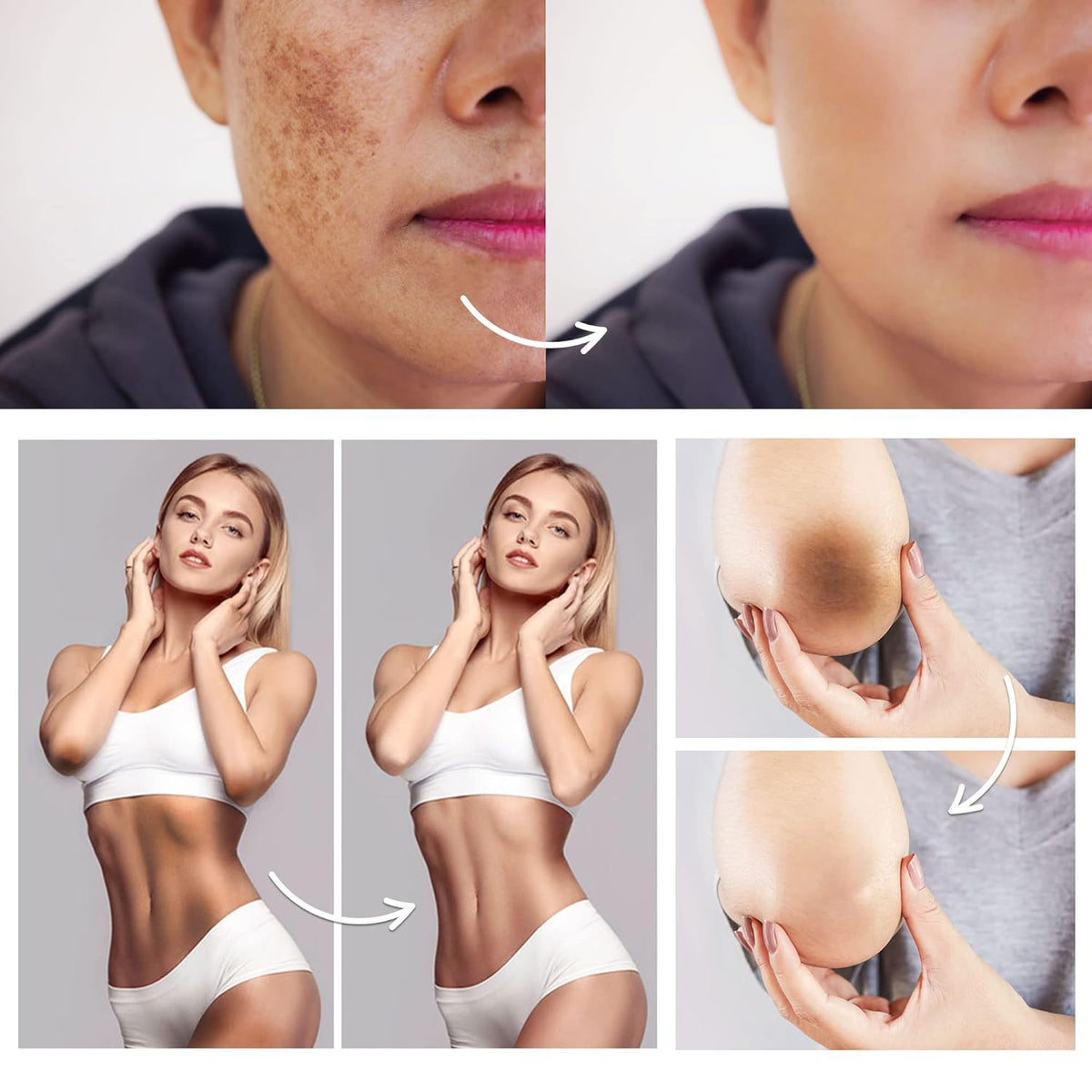 FAMIROSA moisturizing cream for inner thighs keeping skin soft.