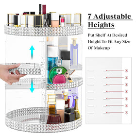 Femitree vanity and bathroom storage solution organized cosmetics perfumes and skincare neatly