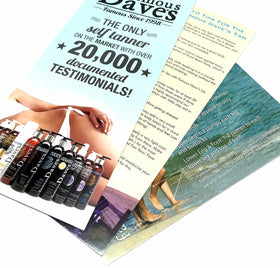 Famous Dave's Tanner buildable tone helps you deepen color with each application.