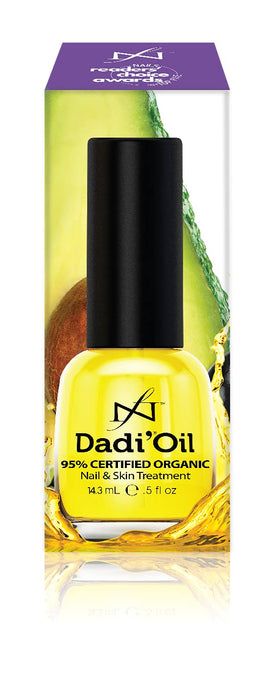 Famous Names Dadi Nail Cuticle Oil massaged into skin for moisturized cuticles.