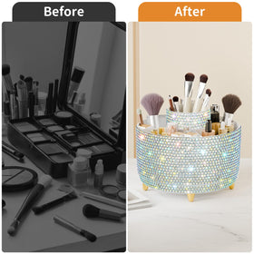 Fanado durable ABS construction for long-lasting vanity storage