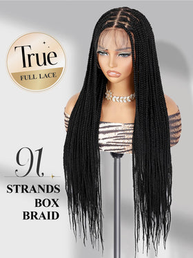 FANCEE baby hair and pre-plucked hairline for realism.