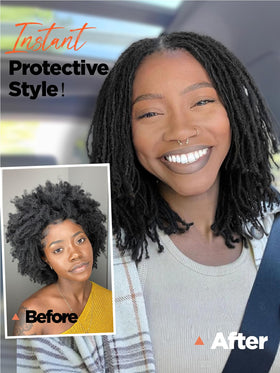 FANCEE wig cap included, ready-to-wear packaging view.