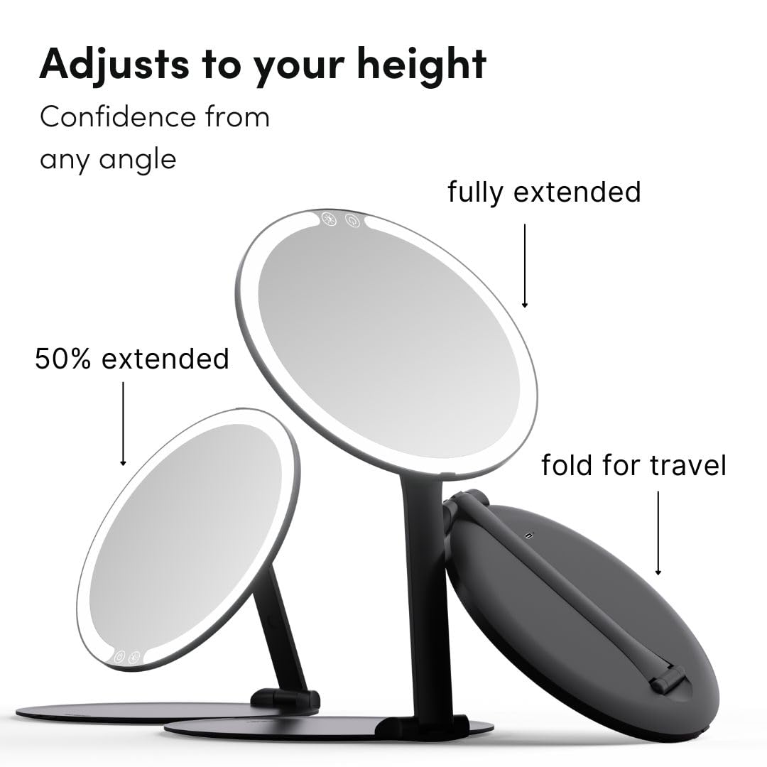 Fancii Abigail 8-inch mirror offers distortion-free viewing