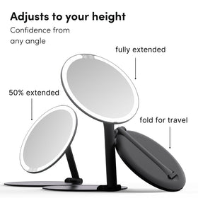 Fancii Abigail 8-inch mirror offers distortion-free viewing