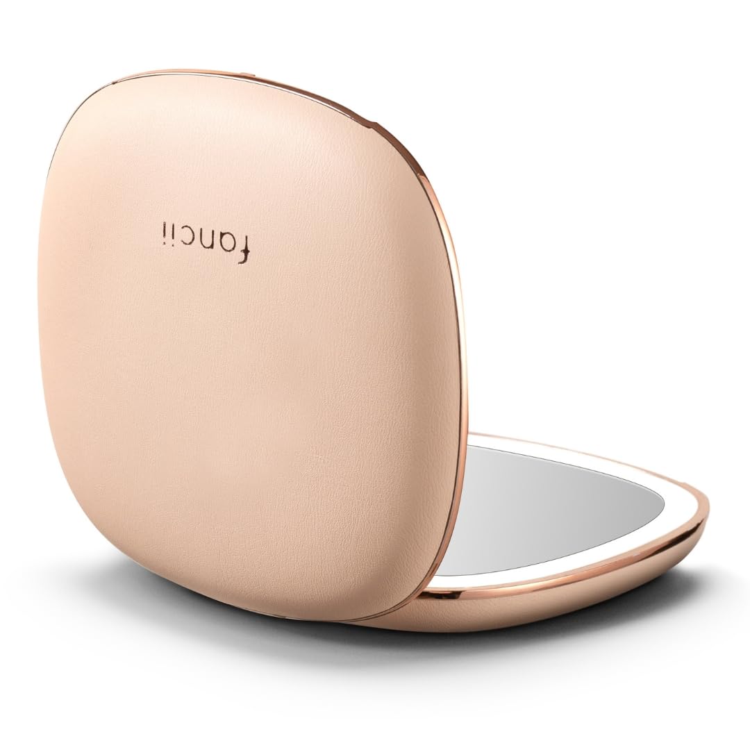 Fancii Mila 2 with LED light — front view for precise makeup in any light.