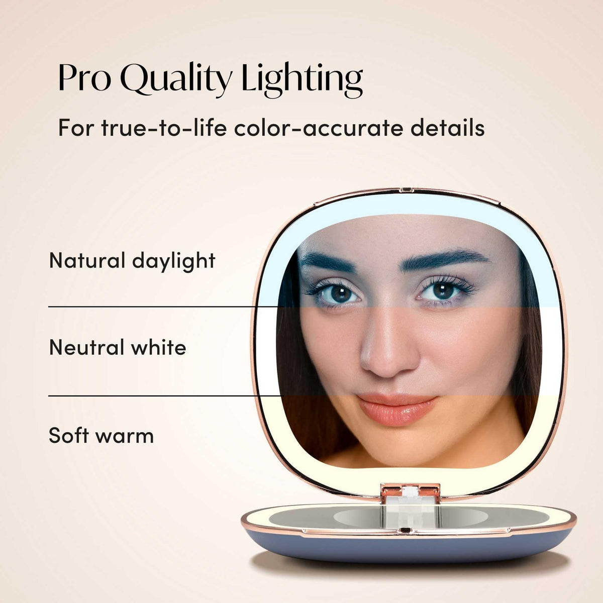 Fancii Mila 2 travel-ready compact for quick touch-ups on the move