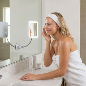 Fancii Mira Plus battery-operated cordless mirror for on-the-go use.
