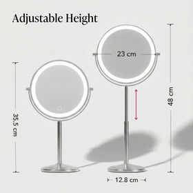 Fancii rechargeable mirror offers cordless use up to 12 hours.