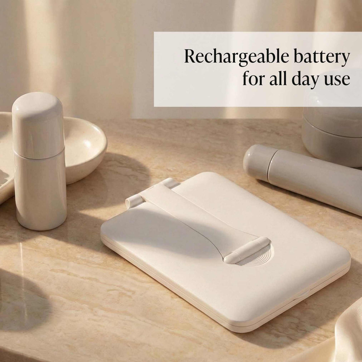 Lightweight Nora Mini designed for everyday carry in any handbag.