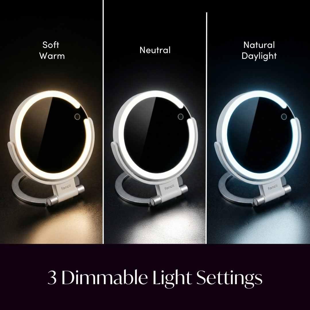 Fancii Sadie 360-degree swivel enables flexible viewing angles.