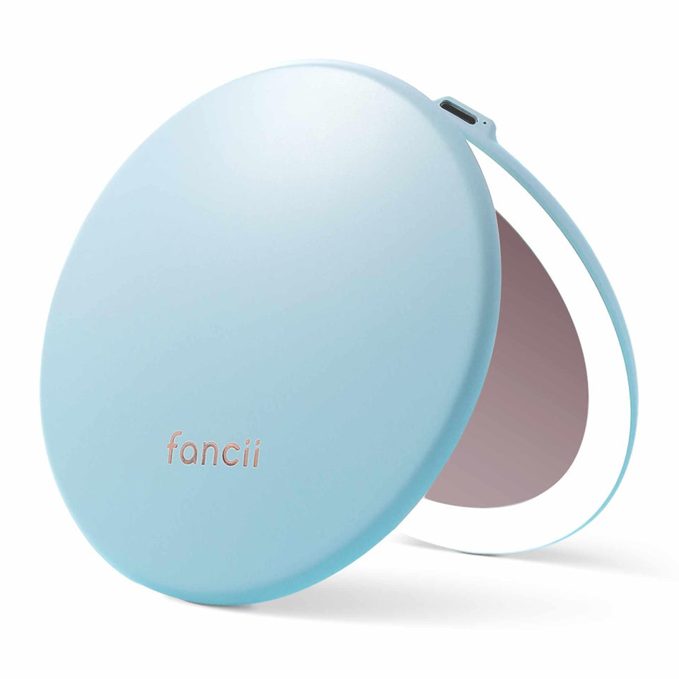 Fancii Taylor 5-inch distortion-free mirror for full-face view.