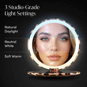 Fancii Taylor mirror 10x detail for close-up makeup tasks.