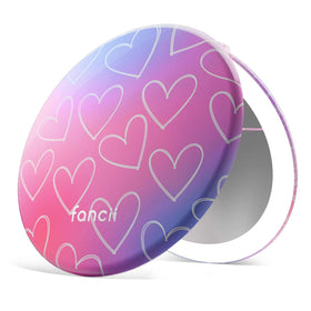 Fancii Taylor LED travel mirror with 5-inch distortion-free glass for full-face viewing.