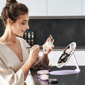 Fancii ultra-slim, lightweight design fits easily in a bag.