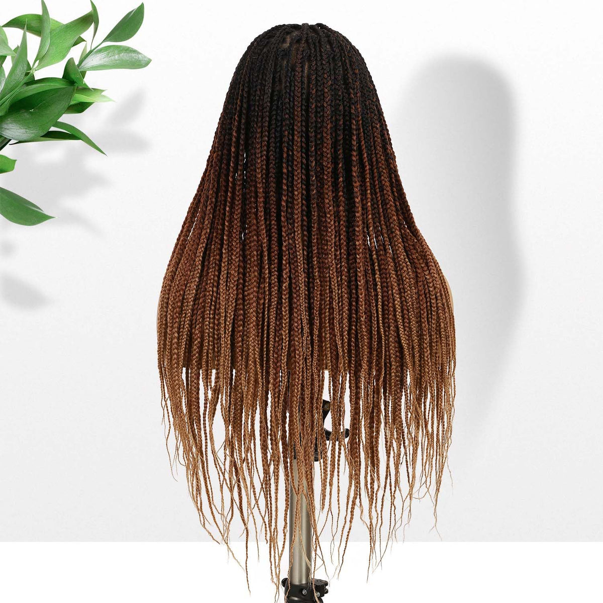 Fancy Hair Braided Wig 26-inch ombre braids deliver bold, fashion-forward style.