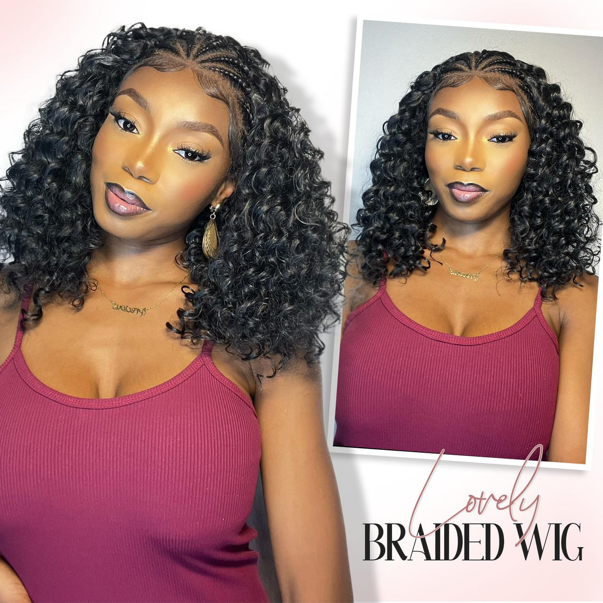 Fancy Hair HD lace frontal close-up showing a pre-plucked hairline for seamless styling.