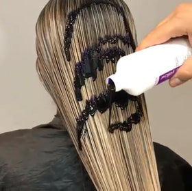 Fanola Nutri Care Mask detangles for smoother brushing and styling.