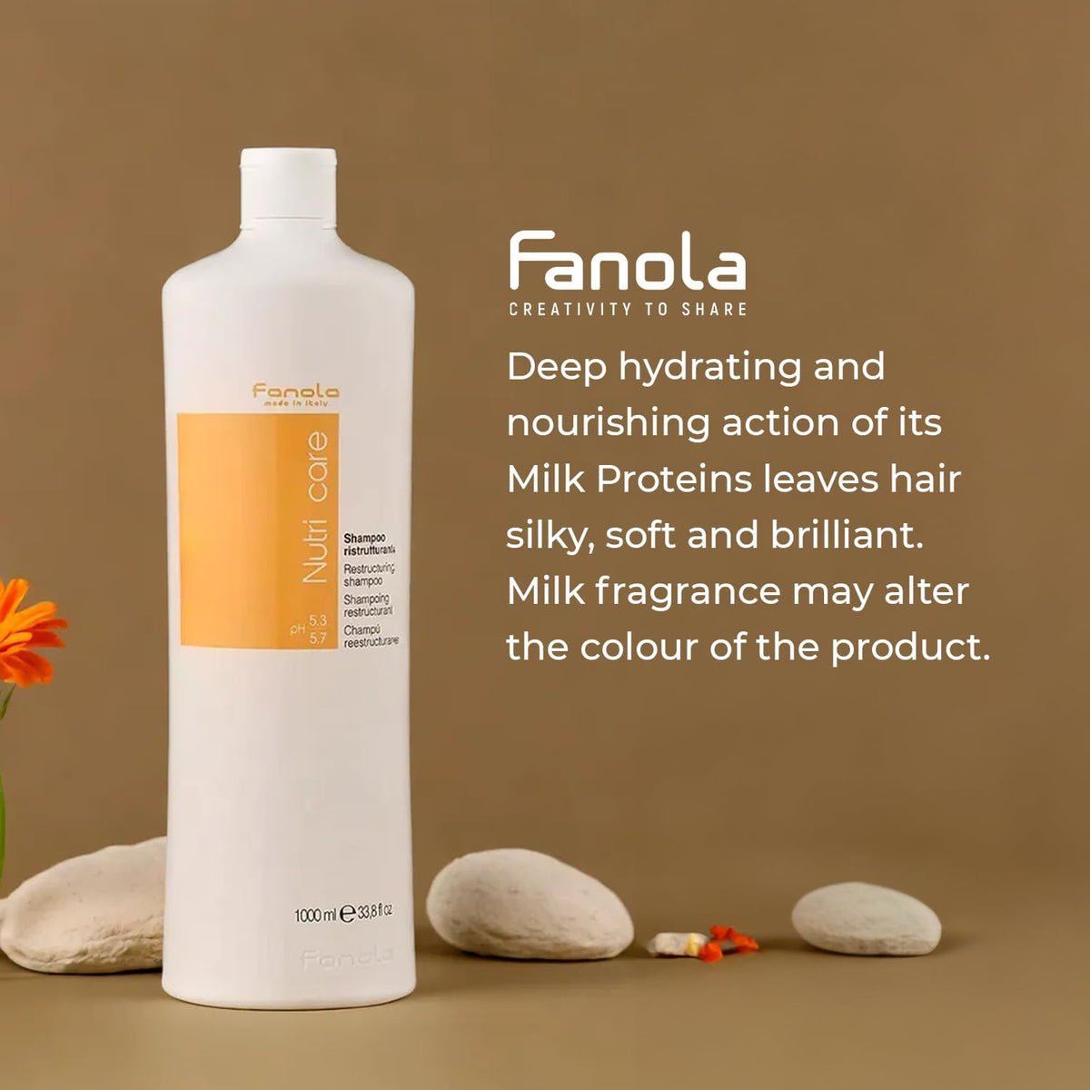 Lather on wet hair highlighting frizz control and shine improvement.
