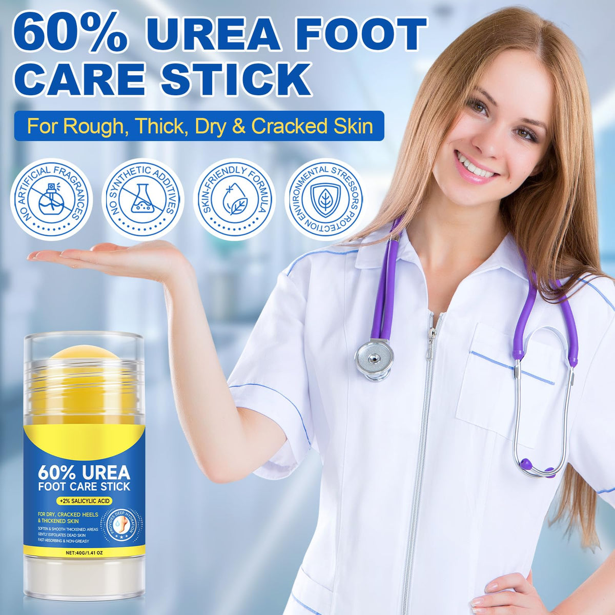 Travel-friendly Fanshi Urea Stick set for on-the-go care