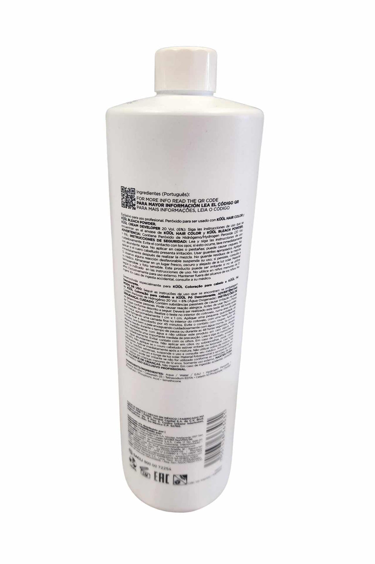 Fantasy Nails Kuul Change Me bottle side, ergonomic packaging