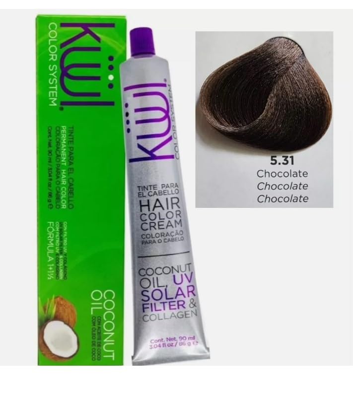 Fantasy Nails Kuul Color Cream Chocolate texture ready for even application