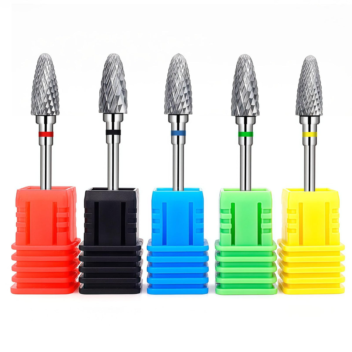 FANTEXY nail drill bits set – extra-fine grain for precise acrylic nail shaping.