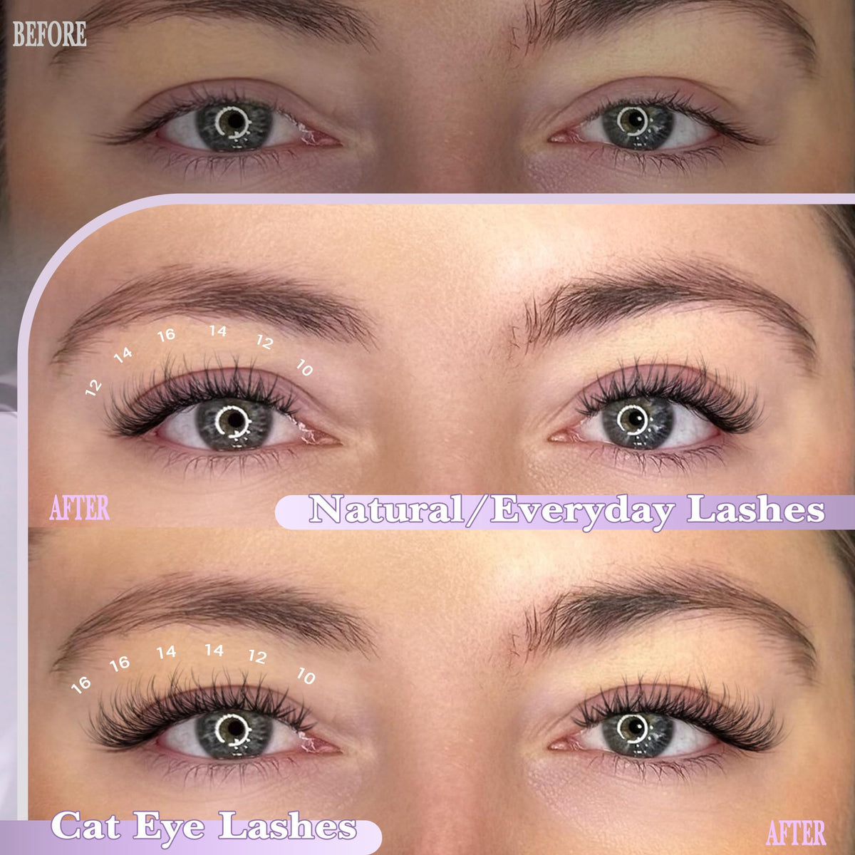 FANXITON CD curl lift provides natural-looking lift and feather-light feel.