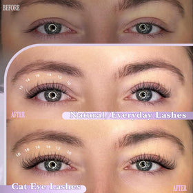 FANXITON CD curl lift provides natural-looking lift and feather-light feel.