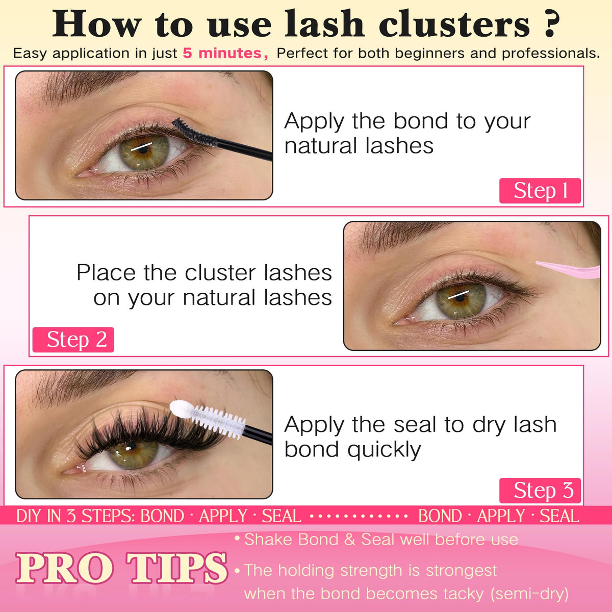 FanXiton Lash Seal waterproof ensures smudge-free wear