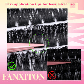 FanXiton Professional Tweezers for precise cluster placement